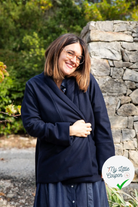 CABAN UNI BLEU MARINE - My Little Coupon