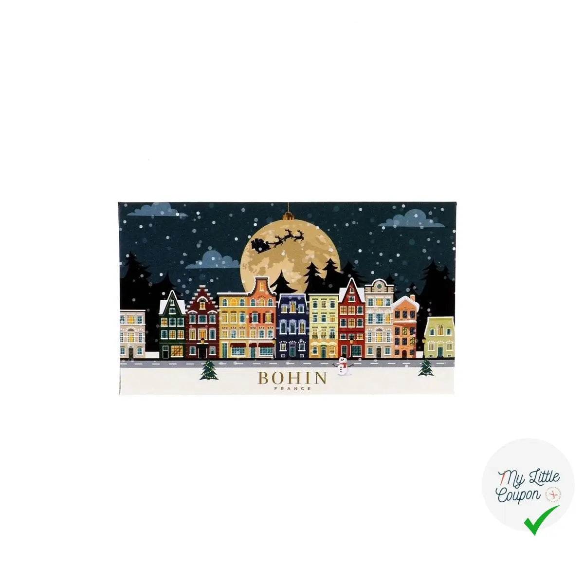 CARNET DE 40 AIGUILLES "FEERIE DE NOEL" - My Little Coupon