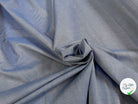 CHAMBRAY DE COTON BLEU ÉLÉGANT - My Little Coupon