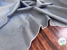 CHAMBRAY DE COTON BLEU ÉLÉGANT - My Little Coupon