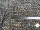 CHIFFON IMPRIMÉ MOTIFS GÉOMETRIQUES CIEL MARINE - My Little Coupon