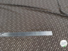 CHIFFON PRINTED CAILLOUX FOND GRIS FONCÉ - My Little Coupon