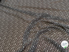 CHIFFON PRINTED CAILLOUX FOND GRIS FONCÉ - My Little Coupon