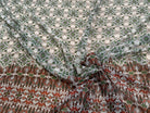 CHIFFON PRINTED ETHNIC VERT - My Little Coupon