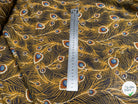 CHIFFON PRINTED FEUILLAGES MUSTARD - My Little Coupon