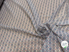 CHIFFON PRINTED FOND CASSÉ MOTIFS ABSTRAITS - My Little Coupon