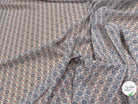 CHIFFON PRINTED FOND CASSÉ MOTIFS ABSTRAITS - My Little Coupon