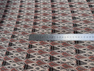 CHIFFON PRINTED MOTIS GÉOMETRIQUES CREME CHOCO FOND ÉCRU - My Little Coupon