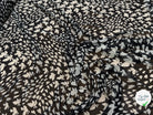 CHIFFON PRINTED PAPILLONS FOND NOIR - My Little Coupon