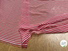CHIFFON PRINTED RAYURES ROUGE - My Little Coupon