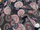CHIFFON PRINTED SHELL FOND MARINE - My Little Coupon