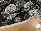 CHIFFON PRINTED SHELL FOND NOIR - My Little Coupon