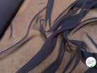 CHIFFON UNI BLEU MARINE - My Little Coupon