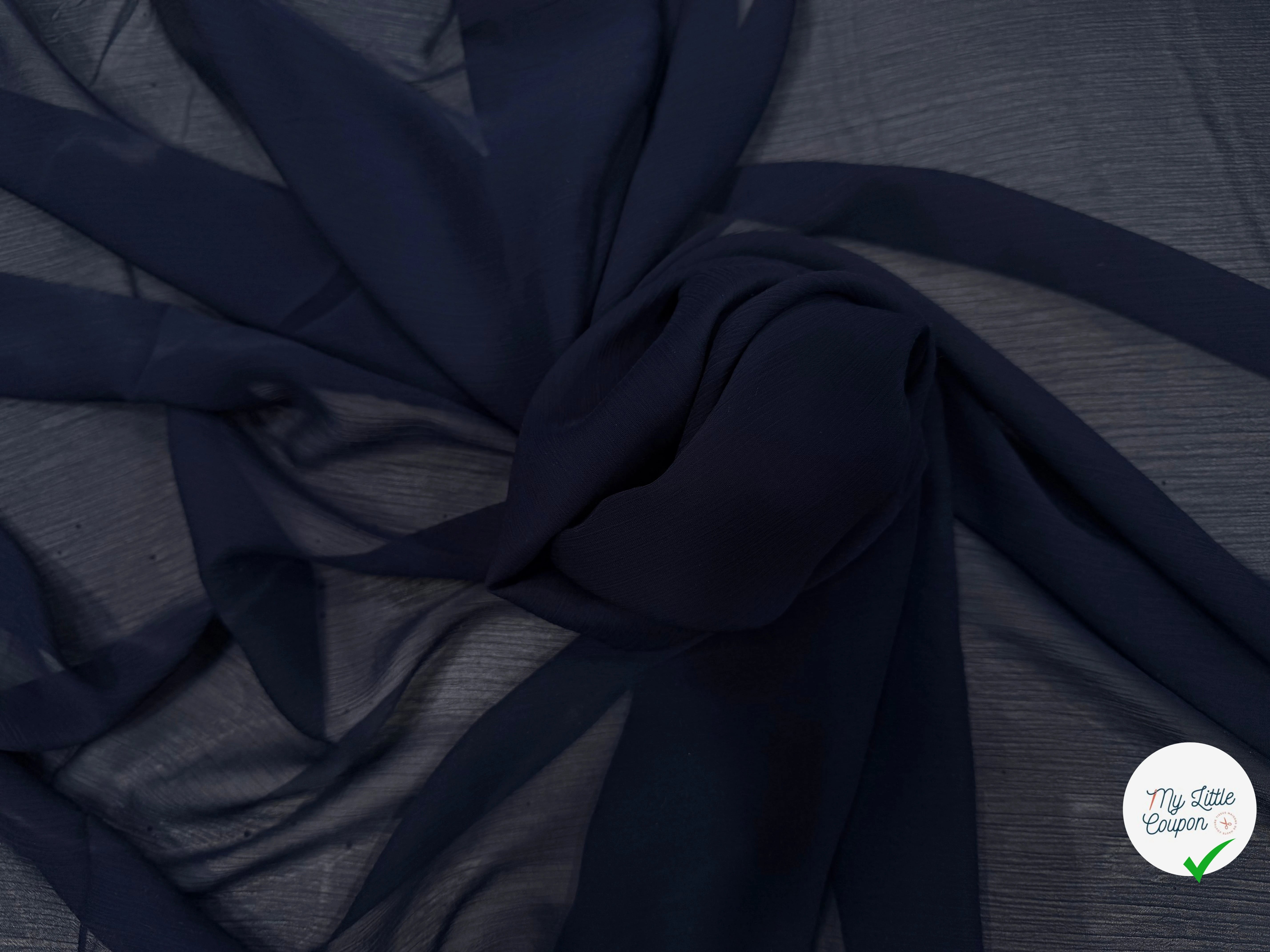 CHIFFON YORYU NAVY - My Little Coupon