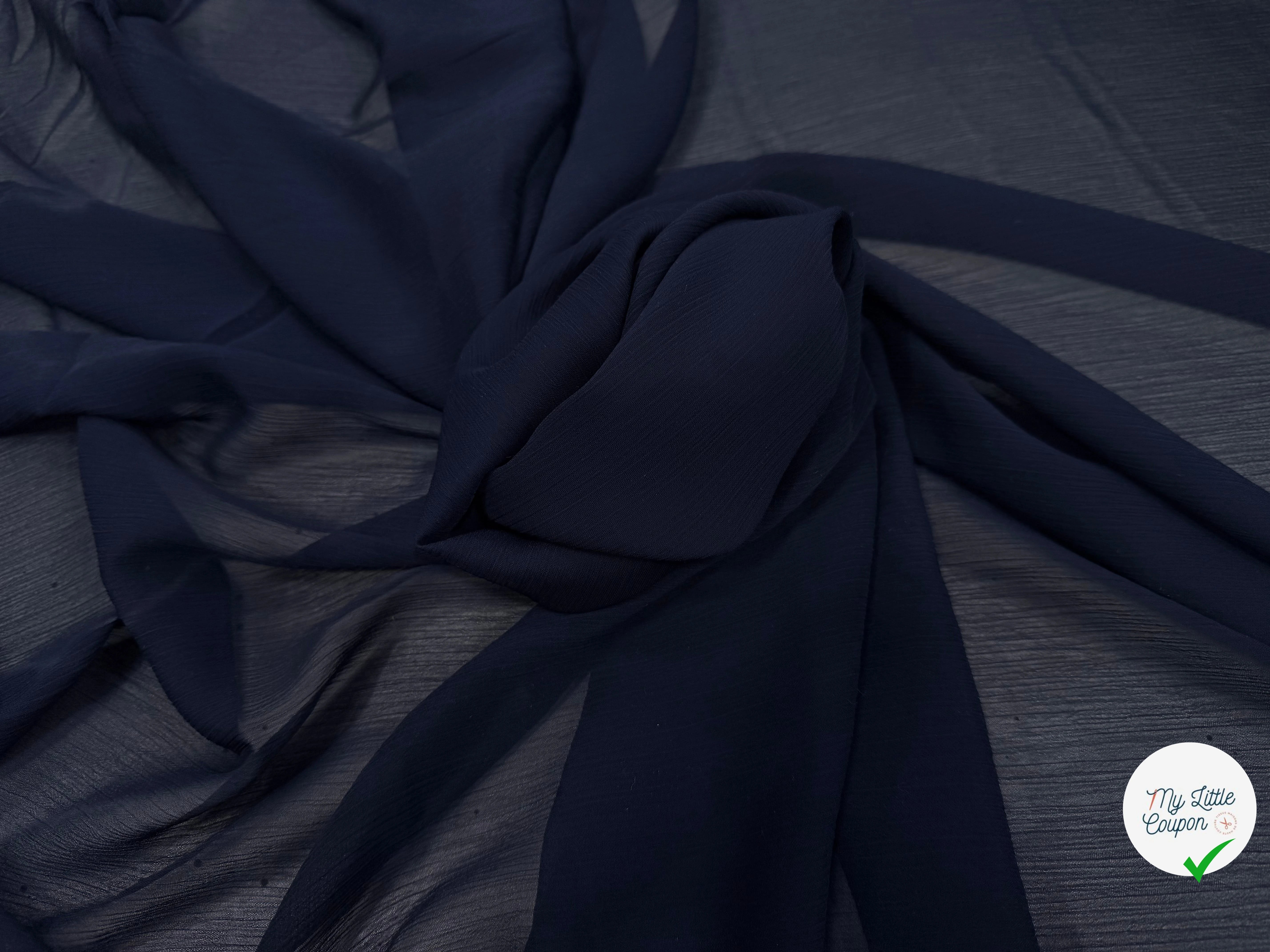 CHIFFON YORYU NAVY - My Little Coupon