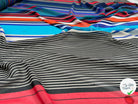 CREPE GEORGETTE STRIPES - My Little Coupon