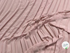 (CHUTE) CREPE PLISSÉ FLUIDE ROSE PALE - My Little Coupon