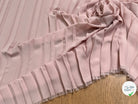 (CHUTE) CREPE PLISSÉ FLUIDE ROSE PALE - My Little Coupon