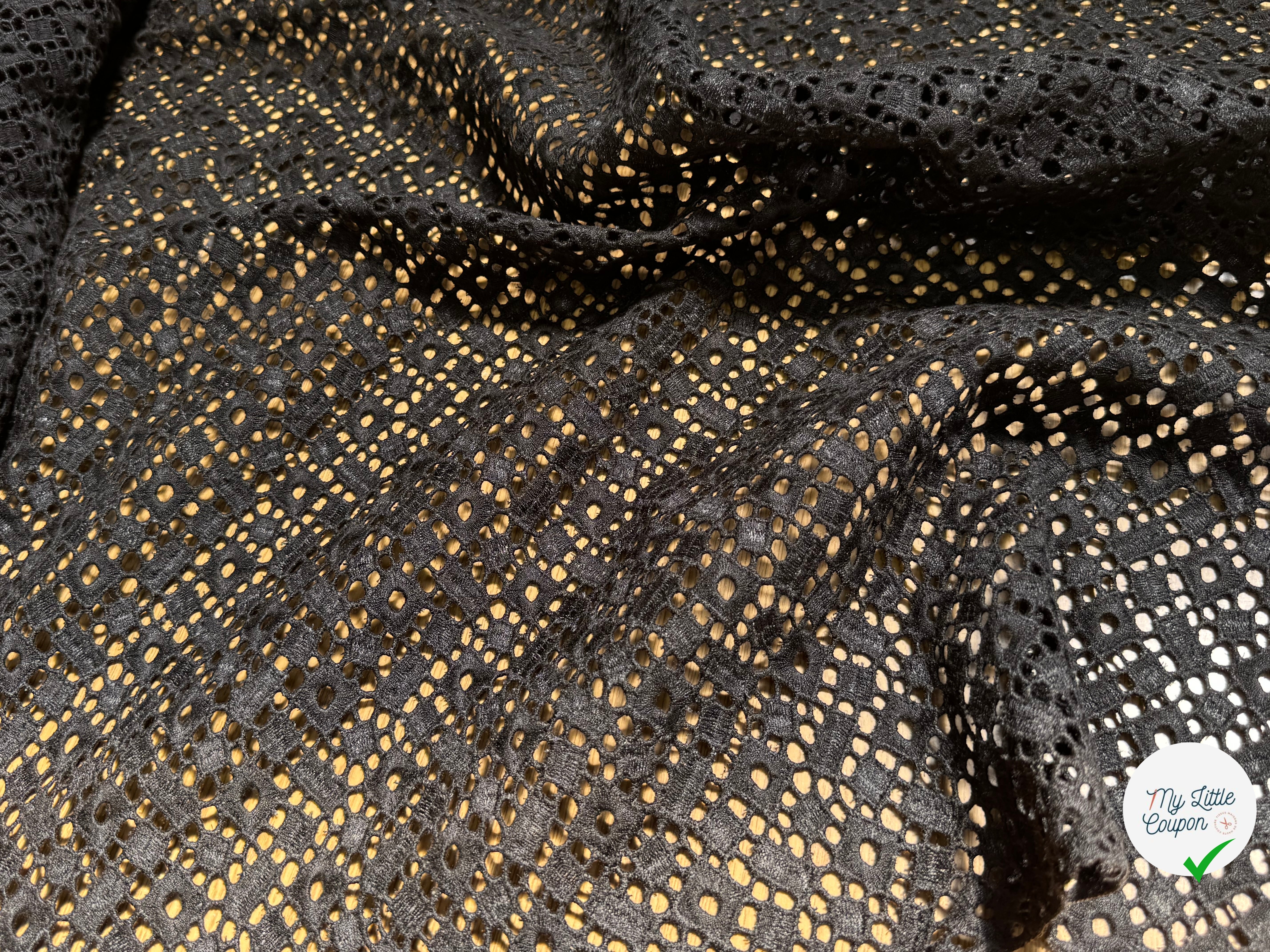 DENTELLE RIGIDE NOIR - My Little Coupon