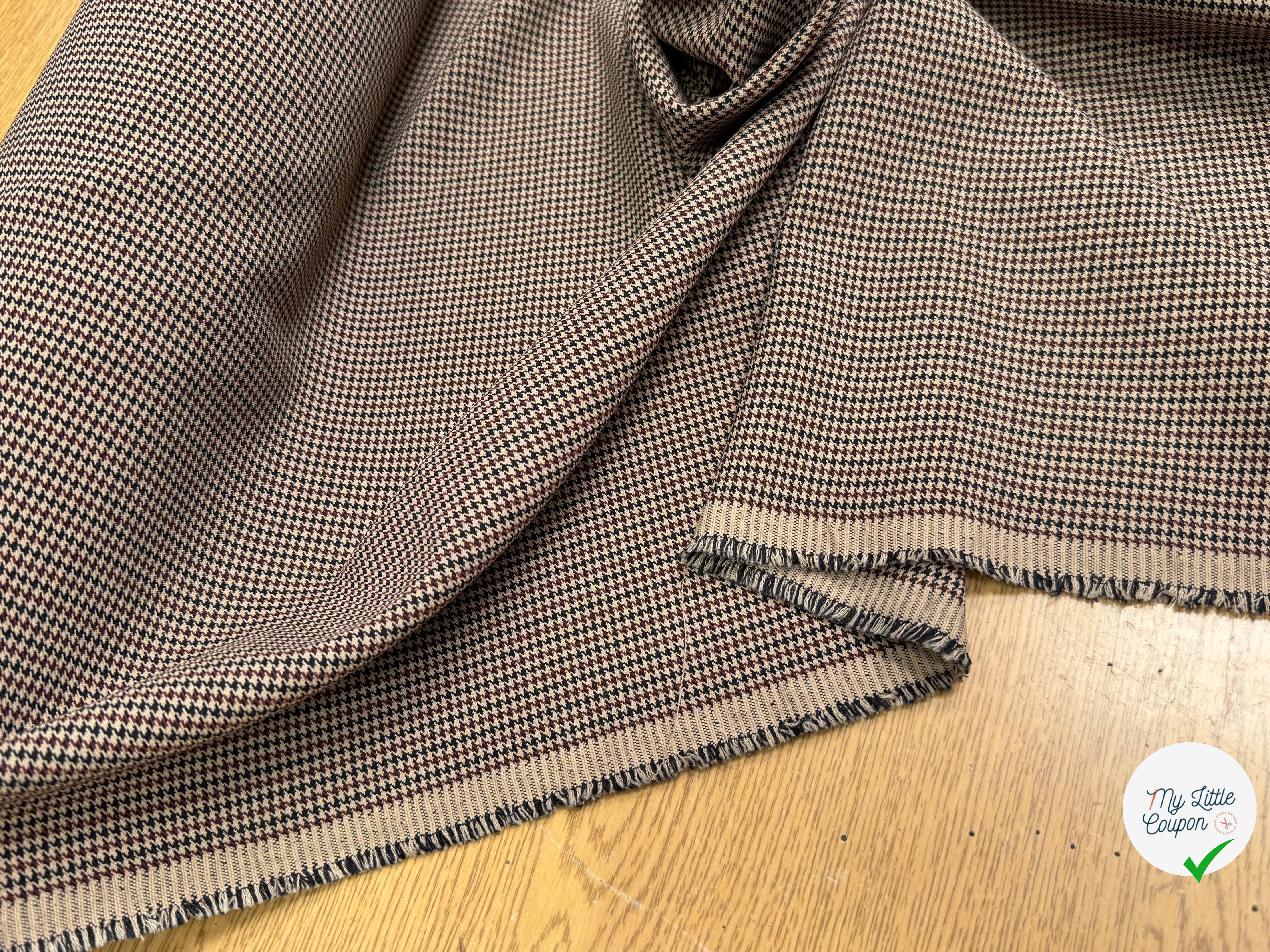 DRAPERIE PIED DE COQ MULTICO TAUPE - My Little Coupon