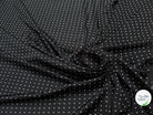 (CHUTE) JERSEY VISCOSE FROIDE FLUIDE MOTIF À POIS ULTRA STRETCH - My Little Coupon