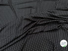 (CHUTE) JERSEY VISCOSE FROIDE FLUIDE MOTIF À POIS ULTRA STRETCH - My Little Coupon
