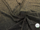 MAILLE FÊTE ULTRA STRETCH BRILLANT OR POLY FRENCH TERRY 2 TONE - My Little Coupon