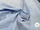 ( CHUTE) TISSU BLEU MARINE POPELINE - TOILE CARREAU MARINE (29) - My Little Coupon