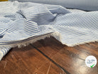 ( CHUTE) TISSU BLEU MARINE POPELINE - TOILE CARREAU MARINE (29) - My Little Coupon