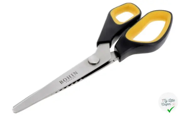 CISEAUX CRANTEUR ANNEAUX PLASTIQUE - My Little Coupon