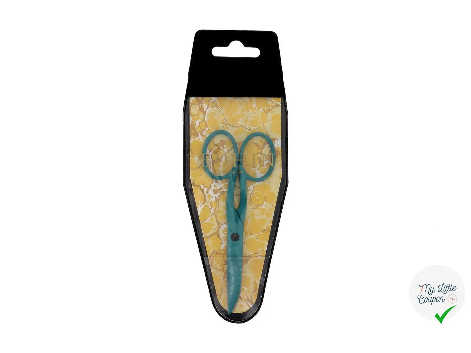 CISEAUX LINGERE EPOXY - 11CM TURQUOISE MLC INTERN