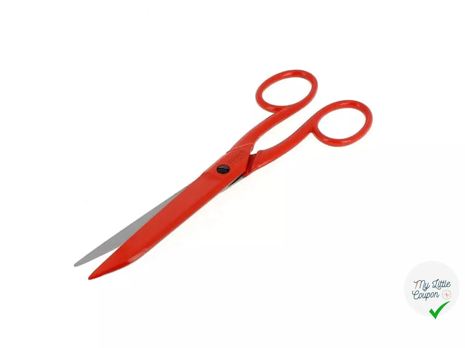 CISEAUX LINGERE EPOXY-17CM ORANGE ROUILLE MLC INTERN