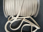CORDON TRESSÉ PLAT BEIGE FICELLE 10mm - My Little Coupon