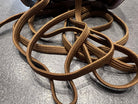 CORDON TRESSÉ PLAT MARRON GLACÉ 10mm - My Little Coupon