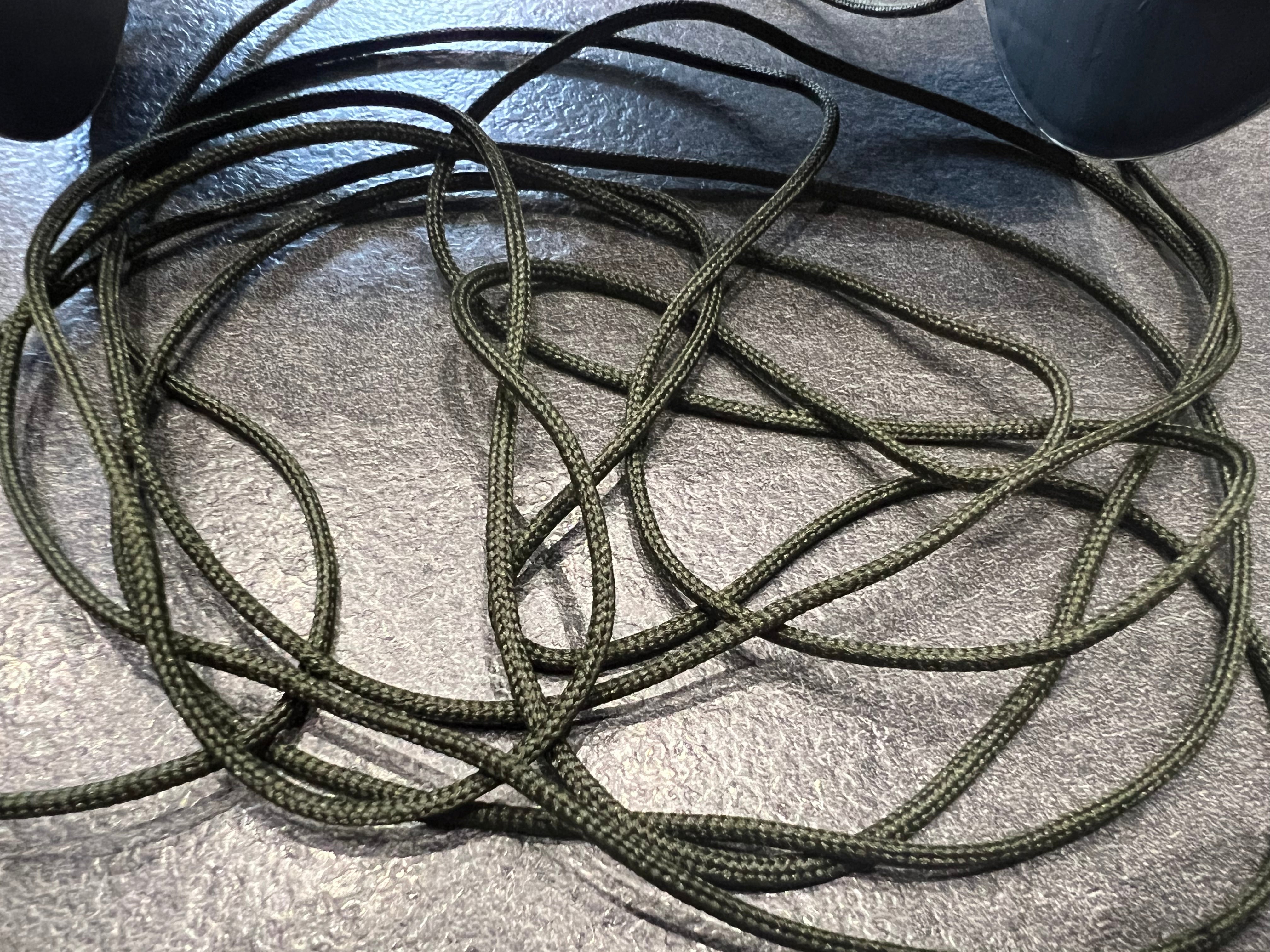 CORDON TRESSÉ ROND VERT FONCÉ 3mm - My Little Coupon