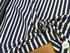 CÔTE 2/1 BLEU INK/CRAIE 90 DE LAIZE 98% COTON - My Little Coupon