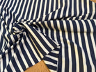 CÔTE 2/1 BLEU INK/CRAIE 90 DE LAIZE 98% COTON - My Little Coupon