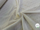 COTON À RAYURES SUR VOILE FLUIDE ÉCRU ULTRA BEAU - My Little Coupon