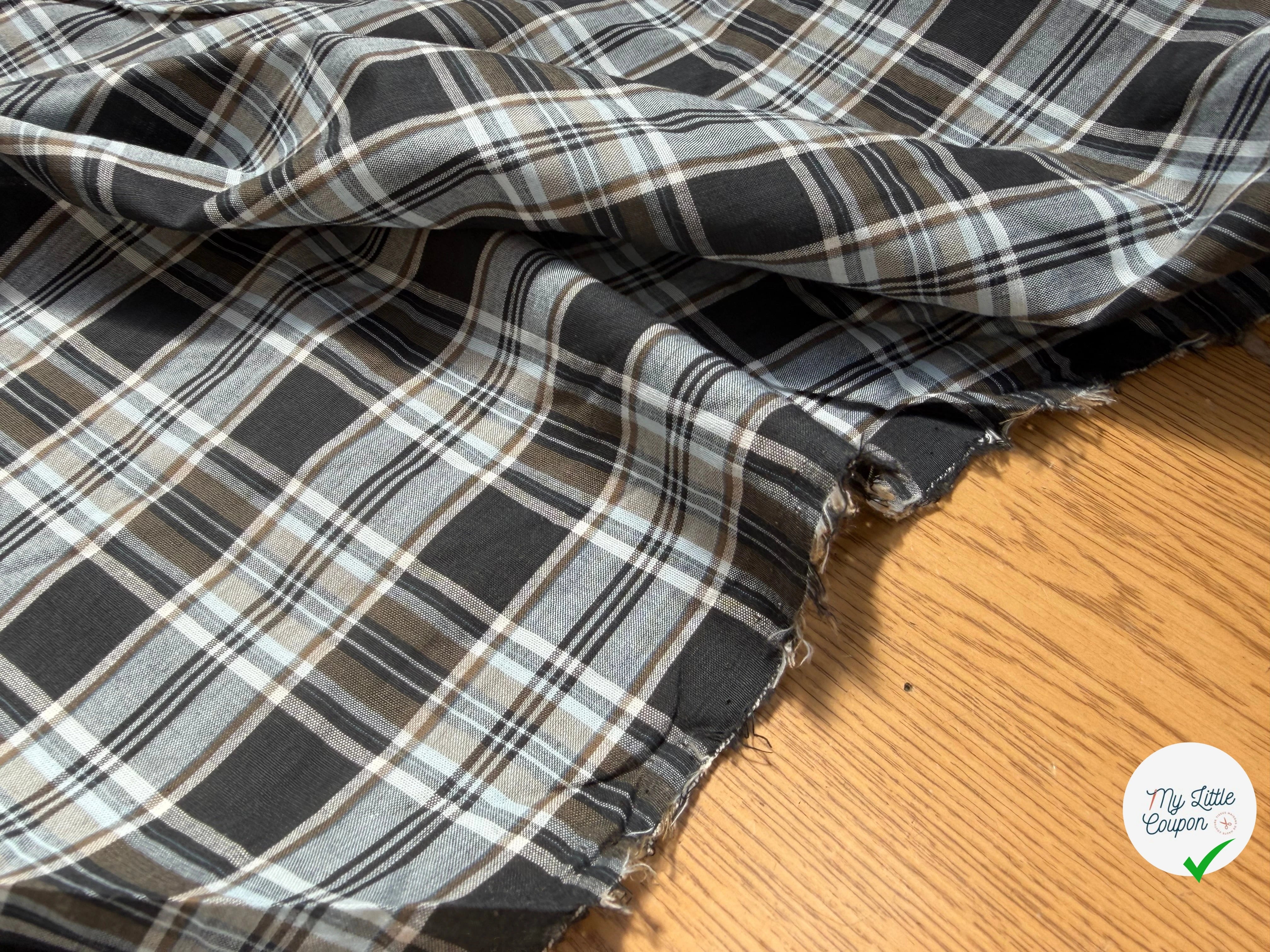COTON CHEMISE À CARREAUX - My Little Coupon