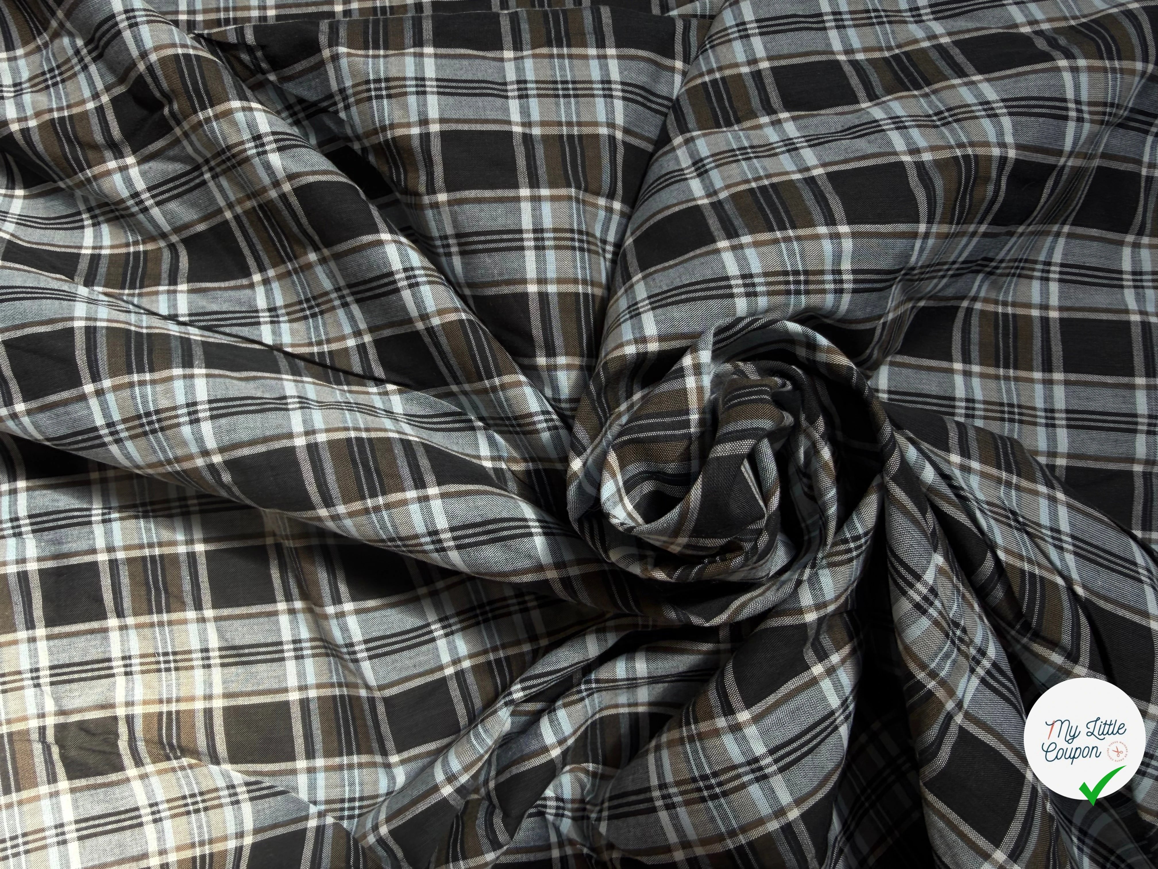 COTON CHEMISE À CARREAUX - My Little Coupon