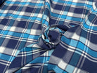 COTON CHEMISE CARREAUX BLEU BLANC - My Little Coupon