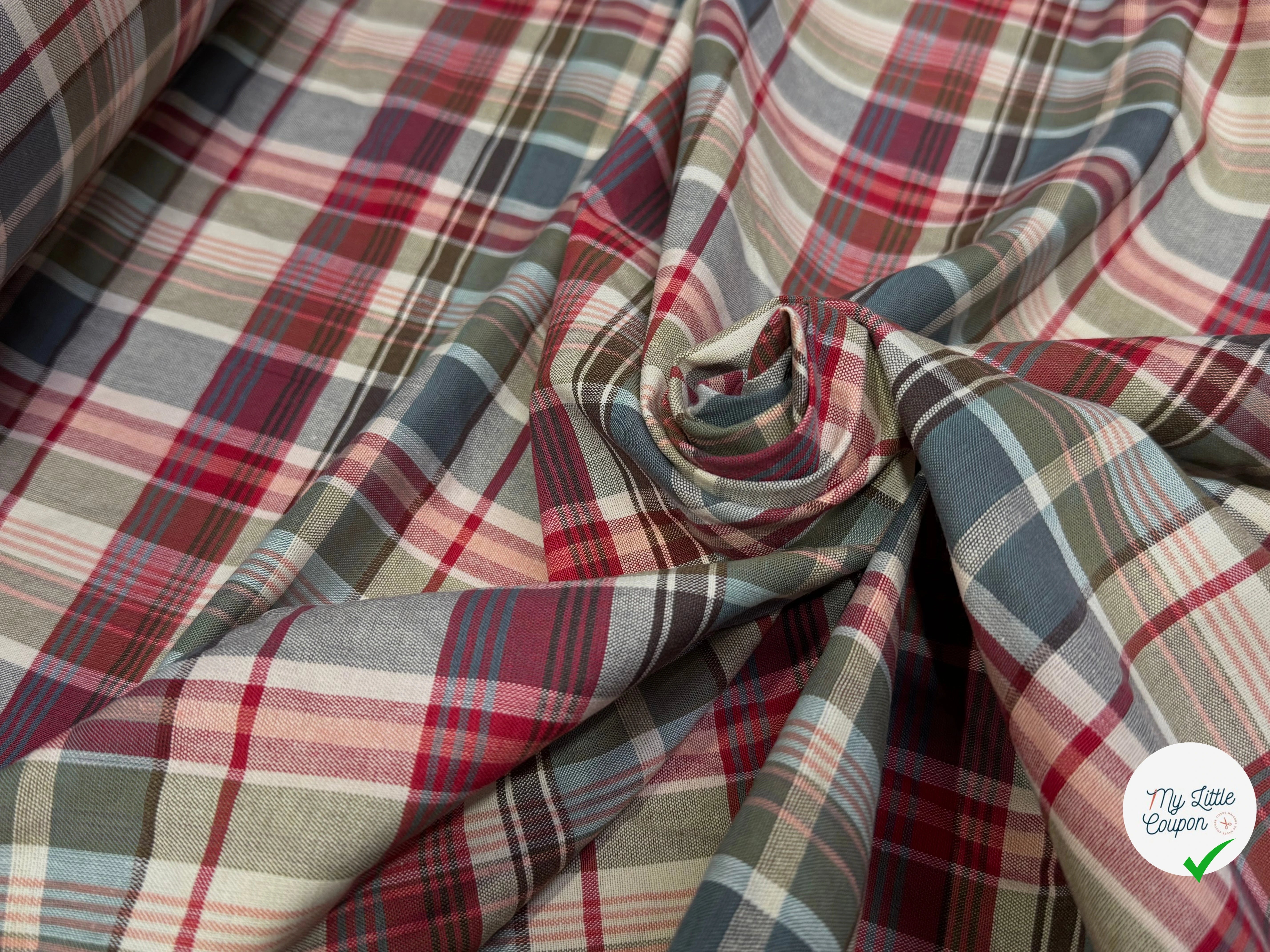 COTON CHEMISE CARREAUX CANADIAN STYLE - My Little Coupon