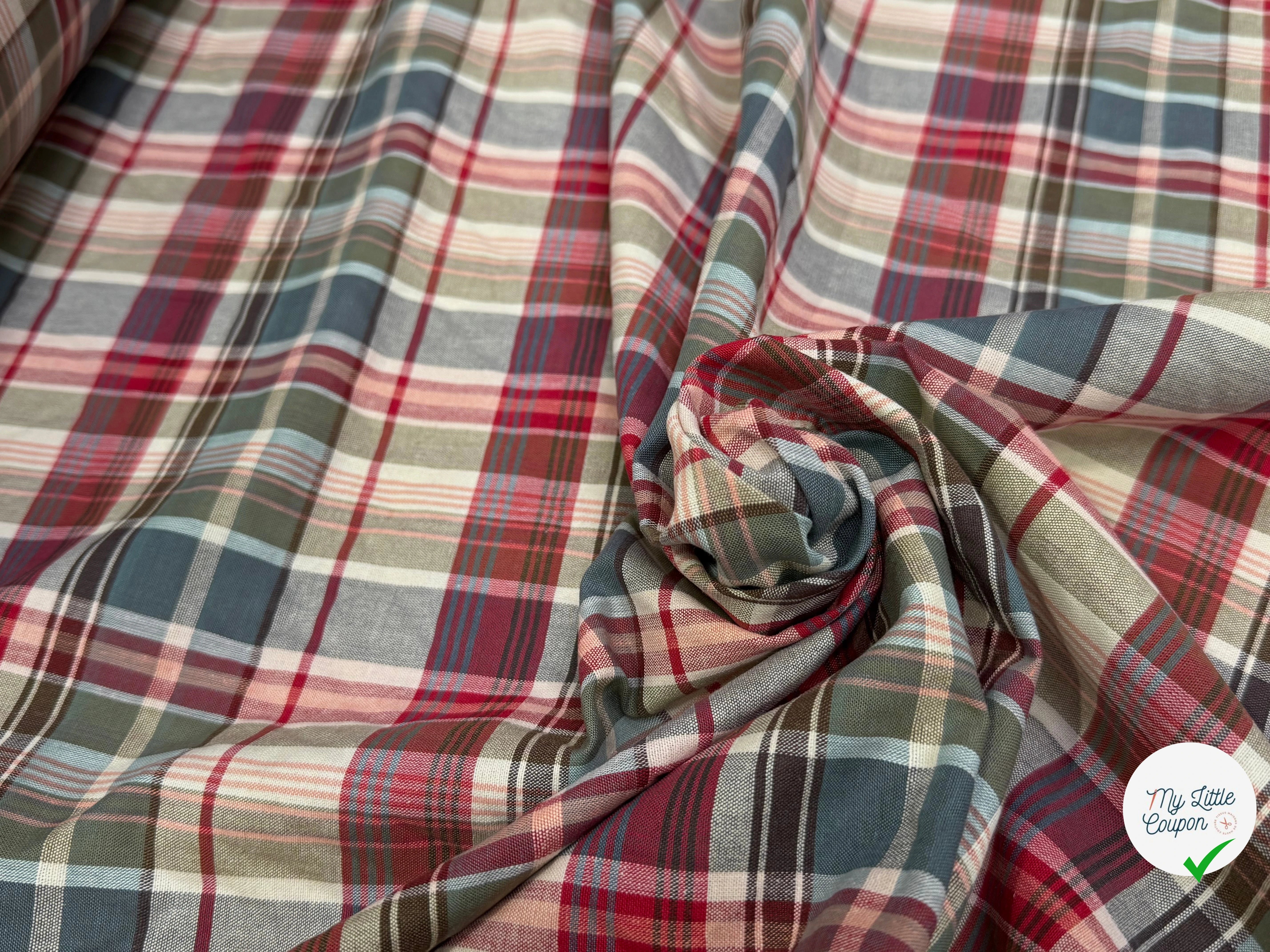 COTON CHEMISE CARREAUX CANADIAN STYLE - My Little Coupon