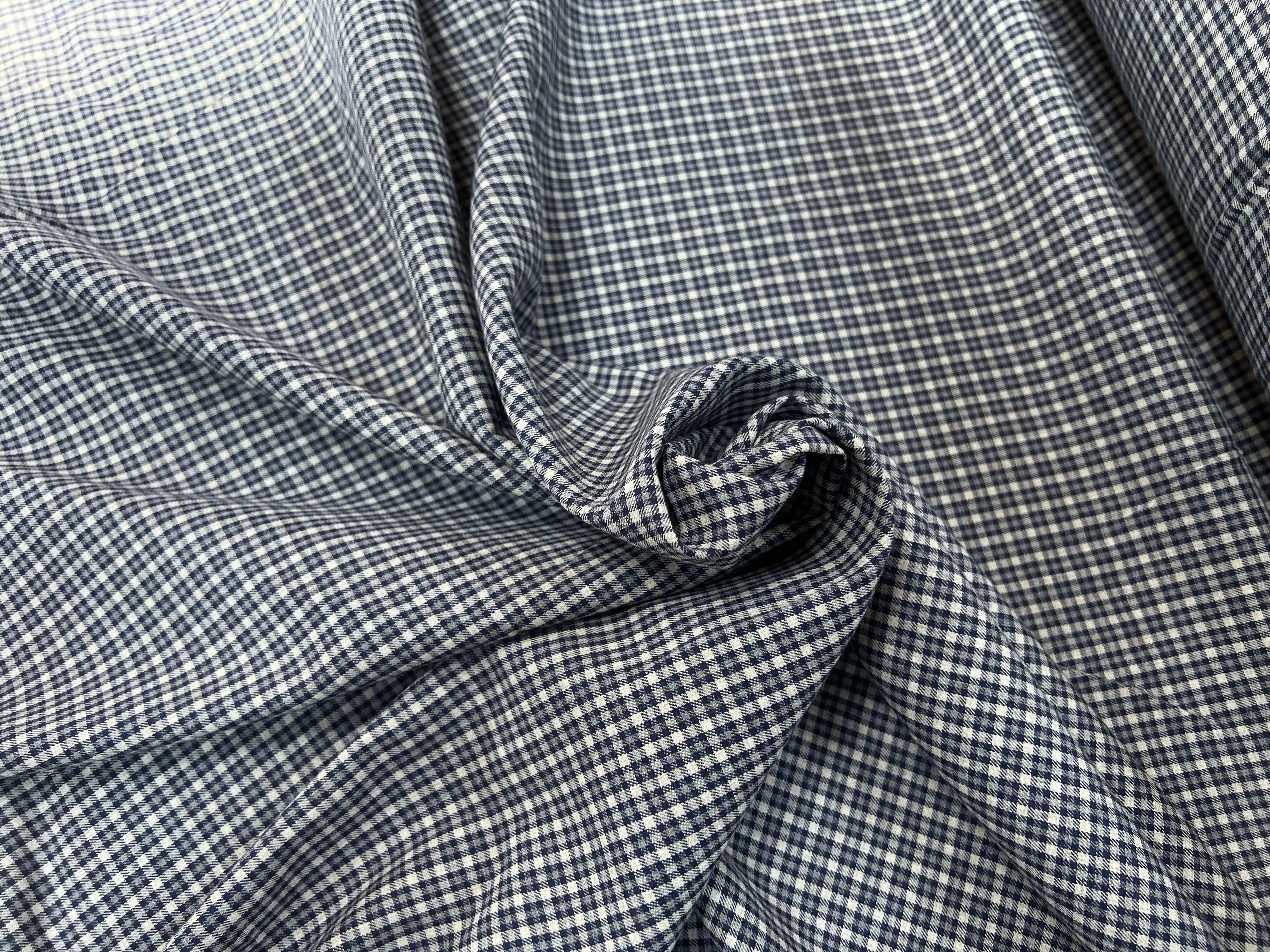 COTON CHEMISE CARREAUX DOUX LEGEREMENT DUVETEUX - My Little Coupon