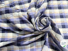 COTON CHEMISE CARREAUX VIOLET - My Little Coupon