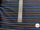 COTON CHEMISE CHIC RAYURES MULTICOLOR BLEU NOIR - My Little Coupon