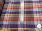 COTON CHEMISE CHIC RAYURES MULTICOLOR GRIS VIOLET - My Little Coupon