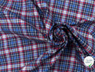 COTON CHEMISE ECOSSAIS BLEU ROUGE - My Little Coupon