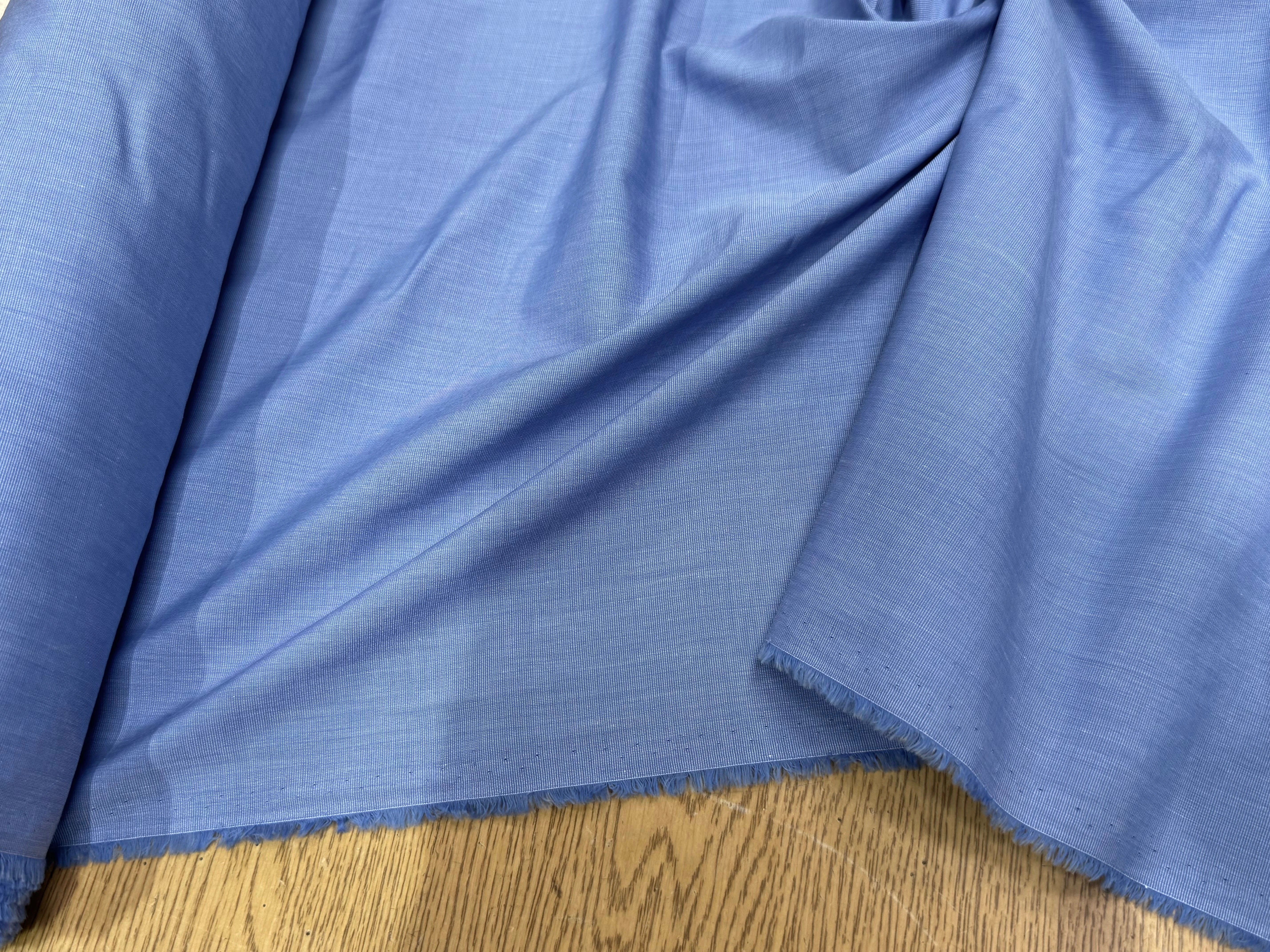 COTON CHEMISE ESPRIT OXFORD BLEU - My Little Coupon