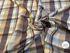 COTON CHEMISE FLANELLE DOUCE À CARREAUX COULEURS DU CIEL - My Little Coupon